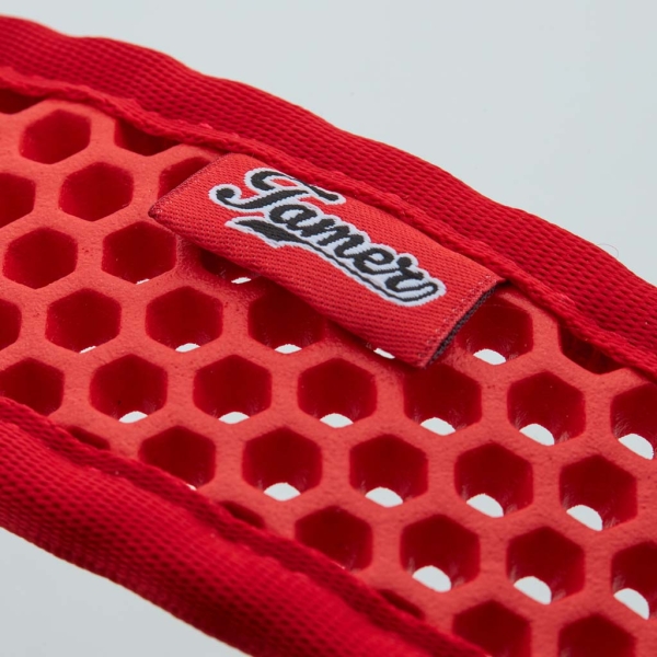 SOFTY Halsband | Länge: 55-61cm | Breite: 5,1cm | Farbe: rot/rot